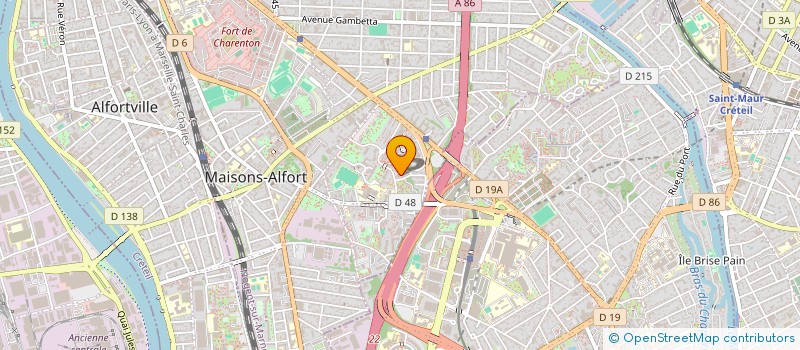 localisation de l'entreprise 513 561 589 à MAISONS-ALFORT