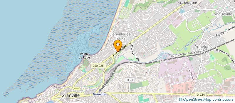 localisation de l'entreprise 513 563 015   DONVILLE-LES-BAINS