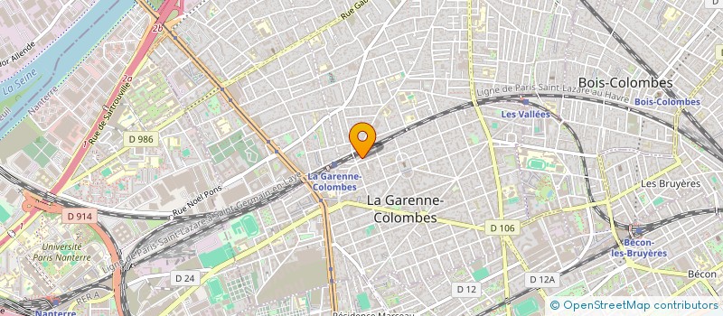 localisation de l'entreprise 513 570 440   LA GARENNE-COLOMBES