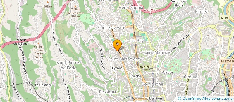 localisation de l'entreprise 513 578 567 à NICE
