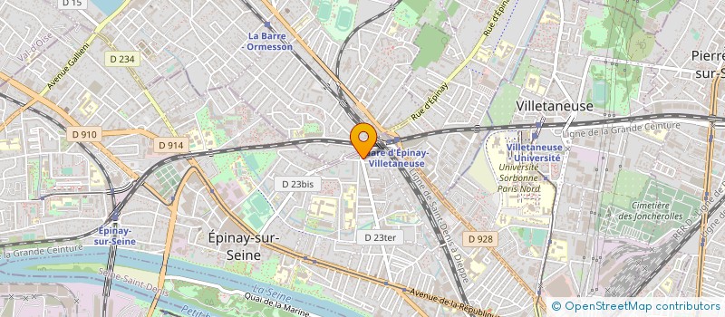localisation de l'entreprise 513 579 730 à EPINAY-SUR-SEINE