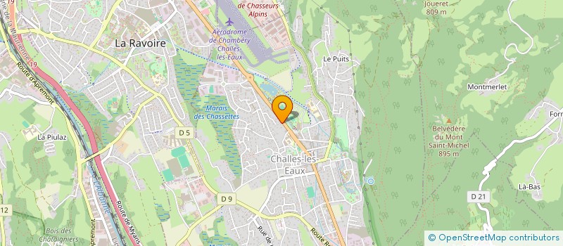 localisation de l'entreprise 513 592 642 à CHALLES-LES-EAUX