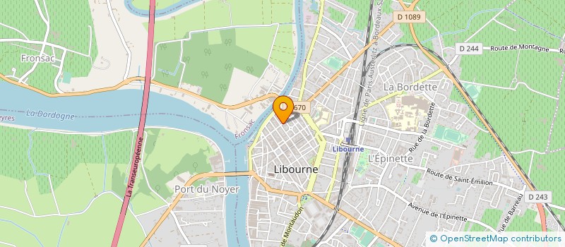 localisation de l'entreprise 513 603 753 à PESSAC
