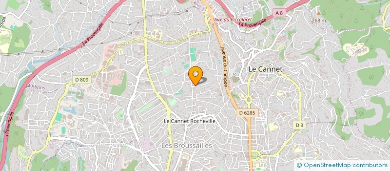 localisation de l'entreprise 513 639 518  à LE MOULE