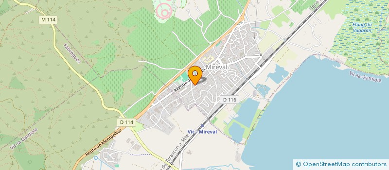 localisation de l'entreprise 513 644 435   MIREVAL