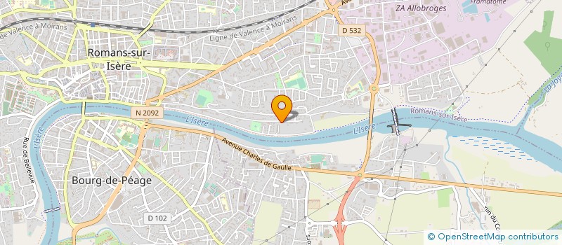 localisation de l'entreprise 513 662 270   ROMANS-SUR-ISERE