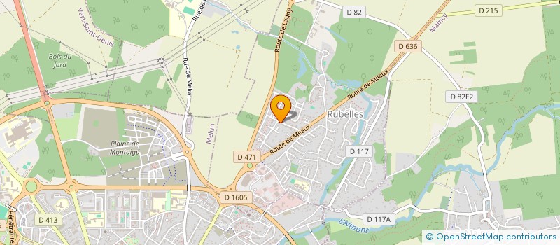 localisation de l'entreprise 513 680 744   RUBELLES