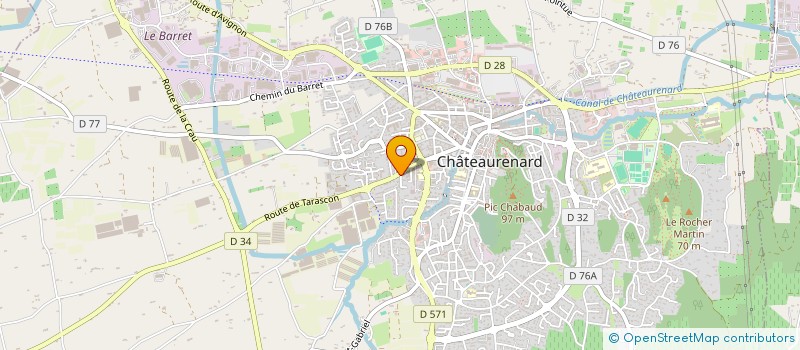 localisation de l'entreprise 513 692 905   CHATEAURENARD