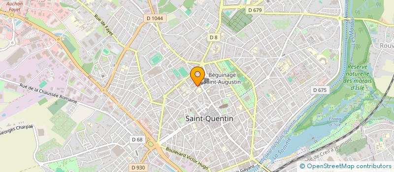 localisation de l'entreprise 513 715 342 à SAINT-QUENTIN