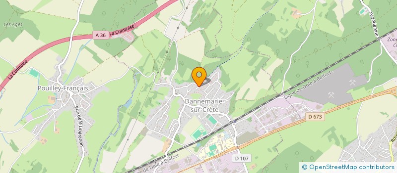 localisation de l'entreprise 513 733 238   BESANCON