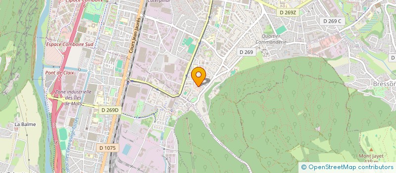 localisation de l'entreprise 513 734 301  à SEYSSINS