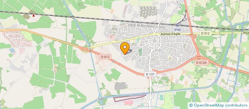 localisation de l'entreprise 513 748 491   VIAS