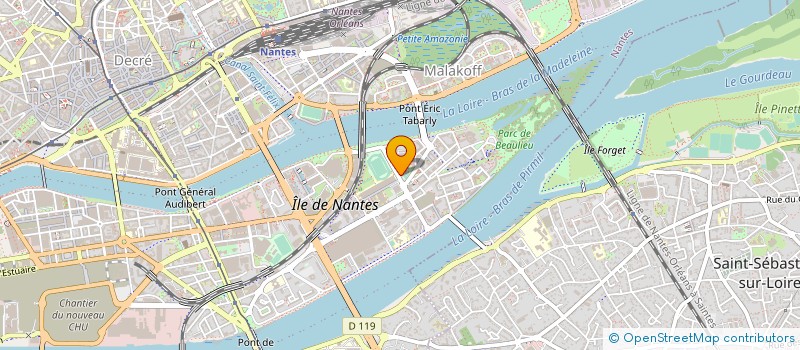localisation de l'entreprise 513 761 783 à NANTES