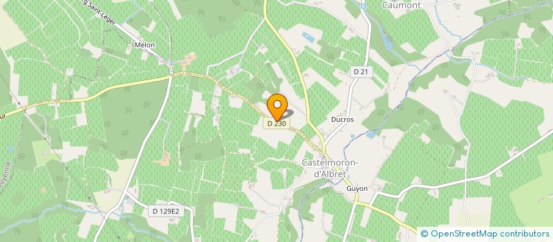 localisation de l'entreprise 513 771 808   CAUMONT