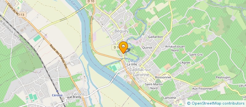 localisation de l'entreprise 513 817 932   BORDEAUX