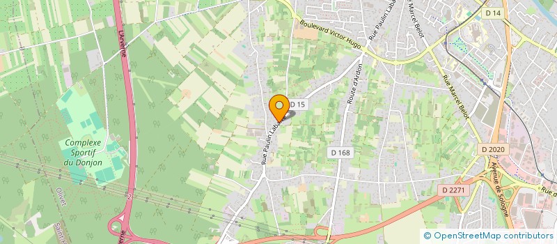 localisation de l'entreprise 513 819 847 à OLIVET