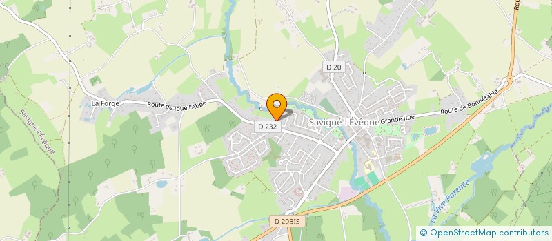 localisation de l'entreprise 513 822 056   SAVIGNE-L'EVEQUE