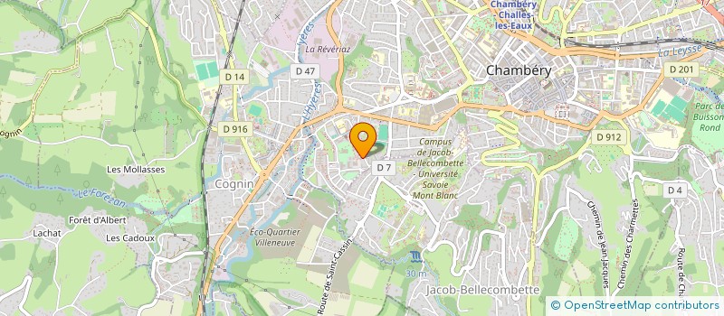 localisation de l'entreprise 513 830 711   CHAMBERY