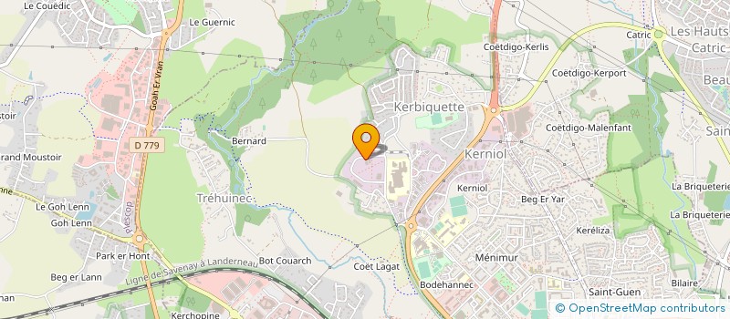 localisation de l'entreprise 513 844 704  à AURAY