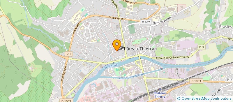 localisation de l'entreprise 513 874 107 à CHAMPS-SUR-MARNE
