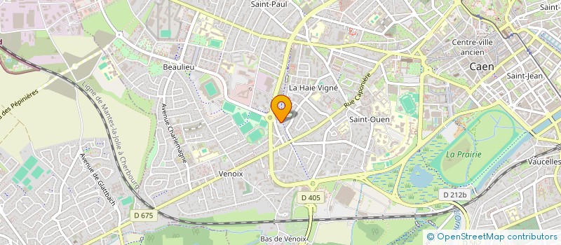 localisation de l'entreprise 513 875 534  à CAEN