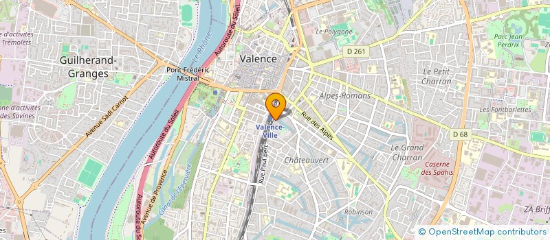 localisation de l'entreprise 513 875 559   VALENCE