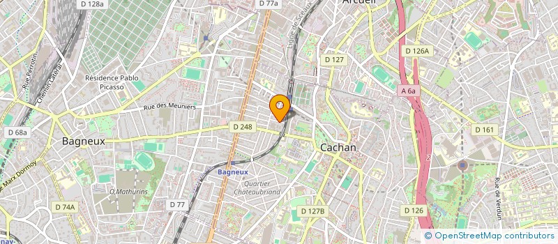 localisation de l'entreprise 513 875 807   PARIS