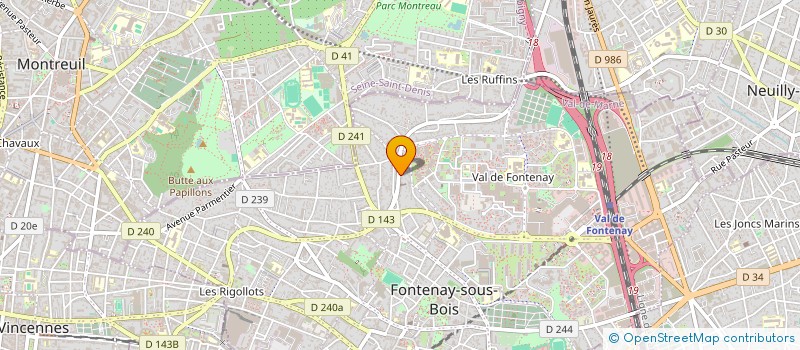 localisation de l'entreprise 513 885 640 à FONTENAY-SOUS-BOIS