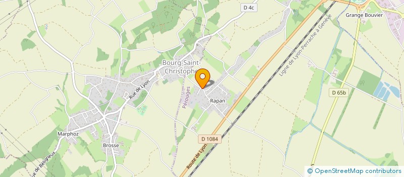localisation de l'entreprise 513 921 833 à REYRIEUX