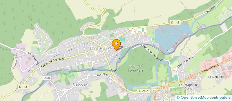 localisation de l'entreprise 513 925 867   EZY-SUR-EURE