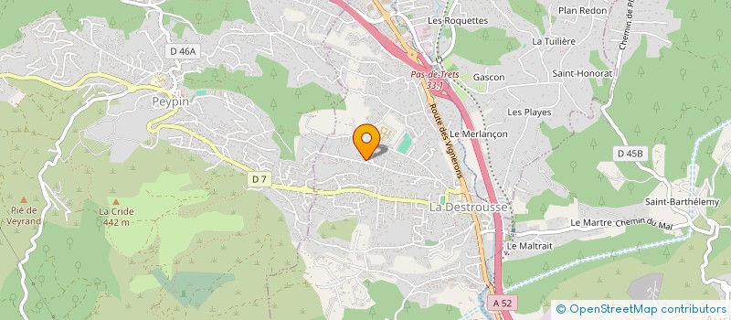 localisation de l'entreprise 513 939 207   LA DESTROUSSE