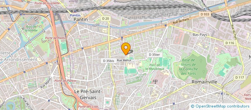 localisation de l'entreprise 513 962 092 à PANTIN