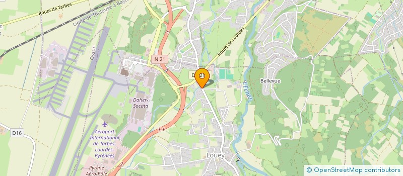 localisation de l'entreprise 513 982 819   TARBES