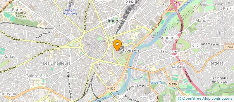 localisation de l'entreprise 513 991 802 à LIMOGES