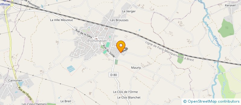 localisation de l'entreprise 513 995 480   POMMERET