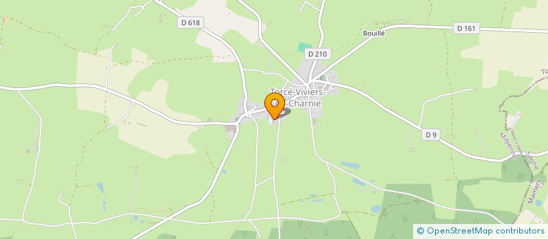 localisation de l'entreprise 514 020 593  à TORCE-VIVIERS-EN-CHARNIE