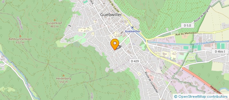 localisation de l'entreprise 514 027 671   GUEBWILLER