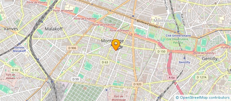 localisation de l'entreprise 514 044 353   MONTROUGE