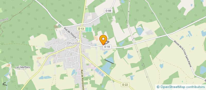 localisation de l'entreprise 514 076 553   DHUIZON