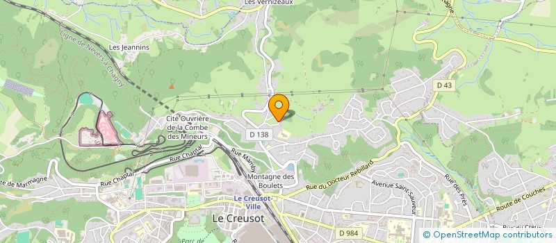 localisation de l'entreprise 514 086 206   LE CREUSOT