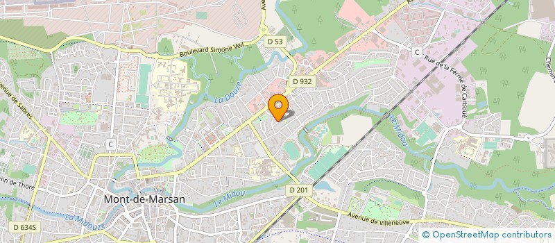 localisation de l'entreprise 514 087 246   MONT-DE-MARSAN