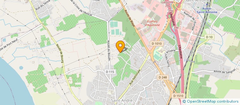 localisation de l'entreprise 514 103 720   SAINT-ANDRE-DE-CUBZAC