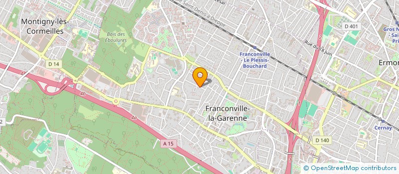 localisation de l'entreprise 514 107 234 à SAINT-OUEN-L'AUMONE