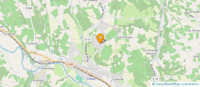 localisation de l'entreprise 514 107 580   CHESSY