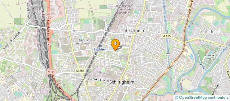 localisation de l'entreprise 514 116 615   SCHILTIGHEIM