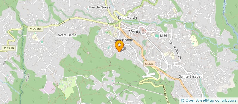 localisation de l'entreprise 514 122 621 à MOUANS-SARTOUX