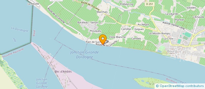 localisation de l'entreprise 514 143 163   THONAC