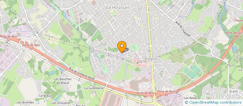 localisation de l'entreprise 514 159 227 à REZE