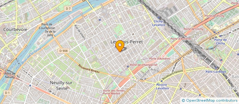 localisation de l'entreprise 514 160 860 à LEVALLOIS-PERRET