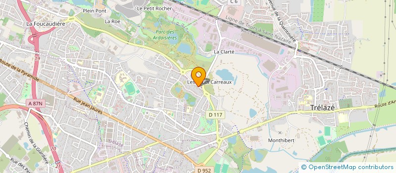 localisation de l'entreprise 514 171 321  à TRELAZE